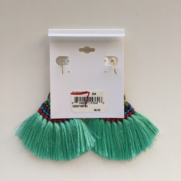 PANACEA Tassle Statement Earrings - Picture 5 of 5